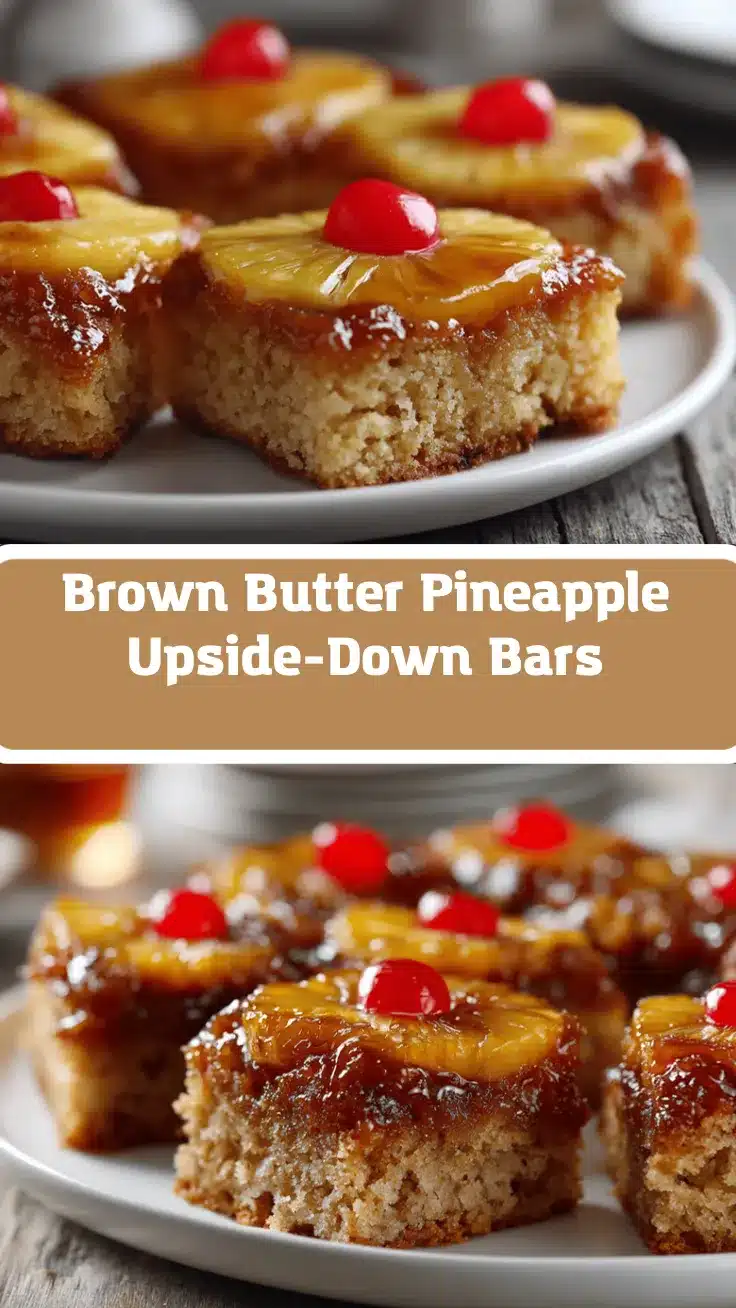 pineapple upside-down cookie bars recipe