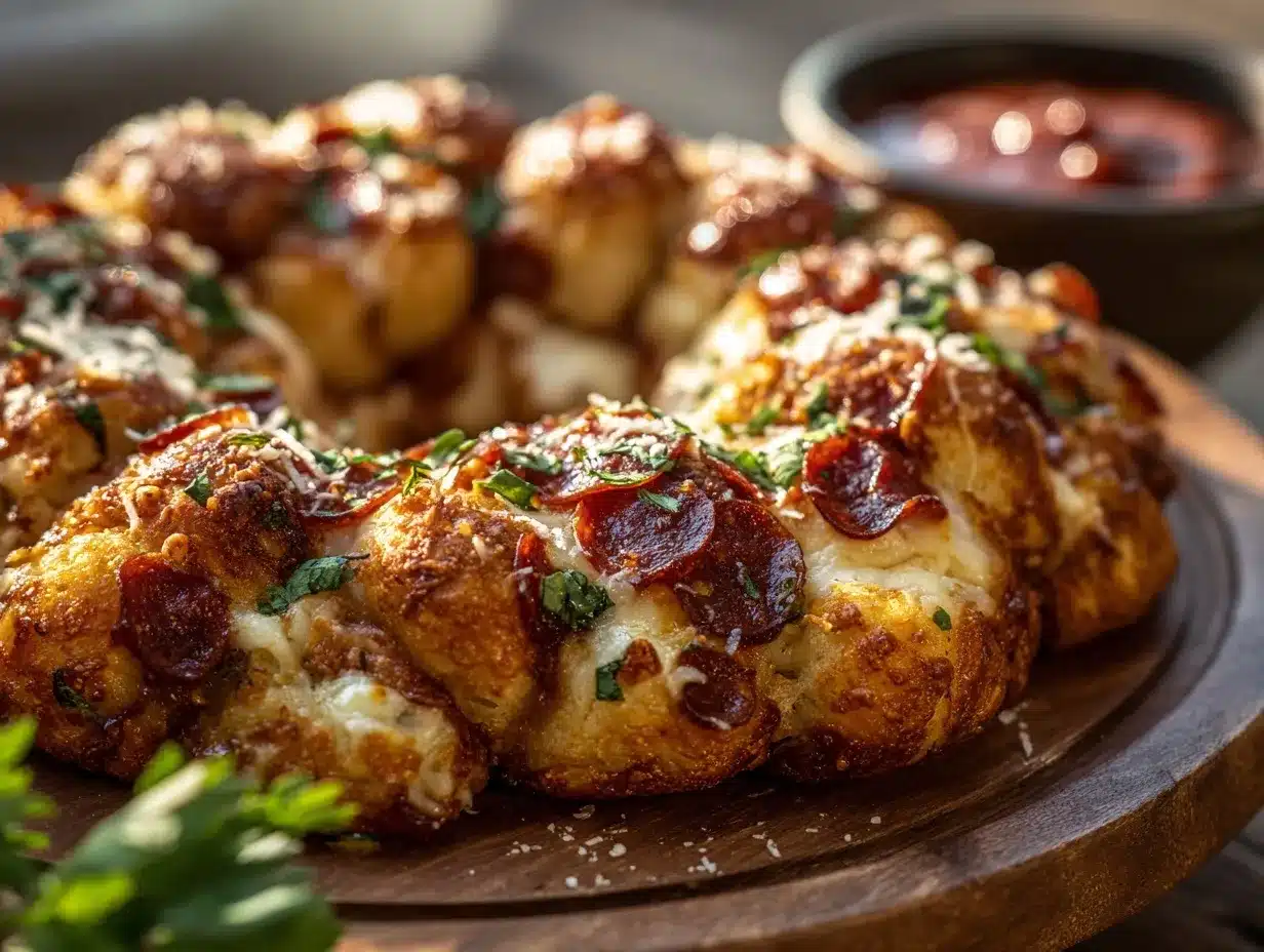 pizza monkey bread preparation steps