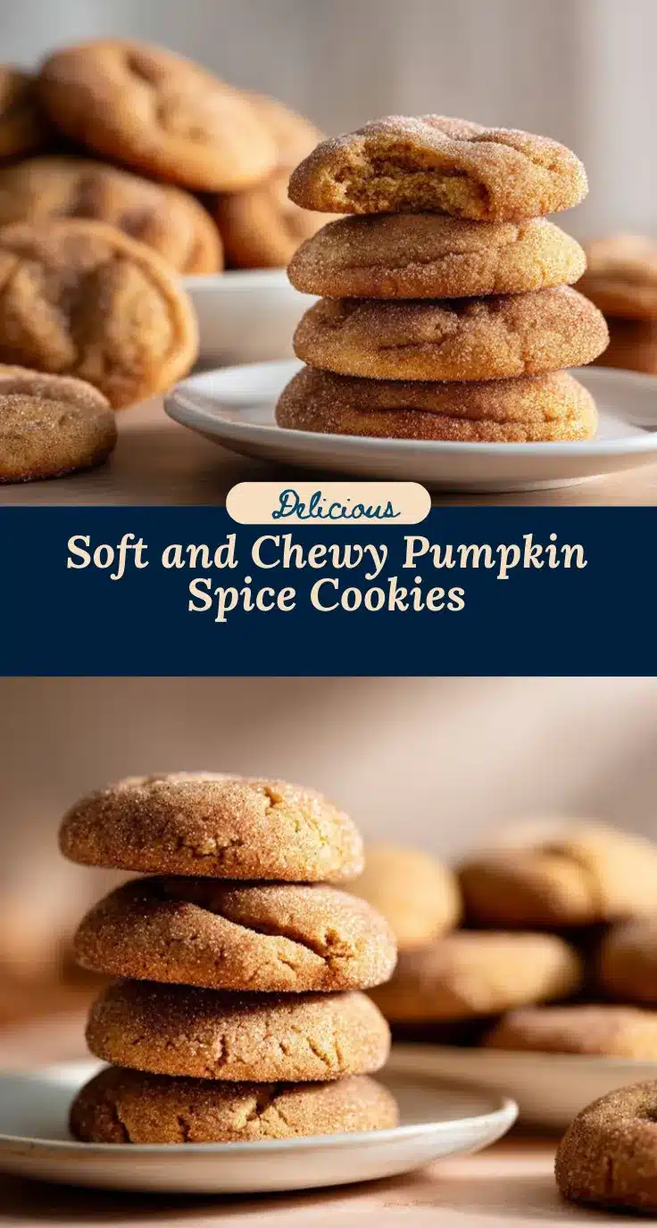 pumpkin spice cookies recipe