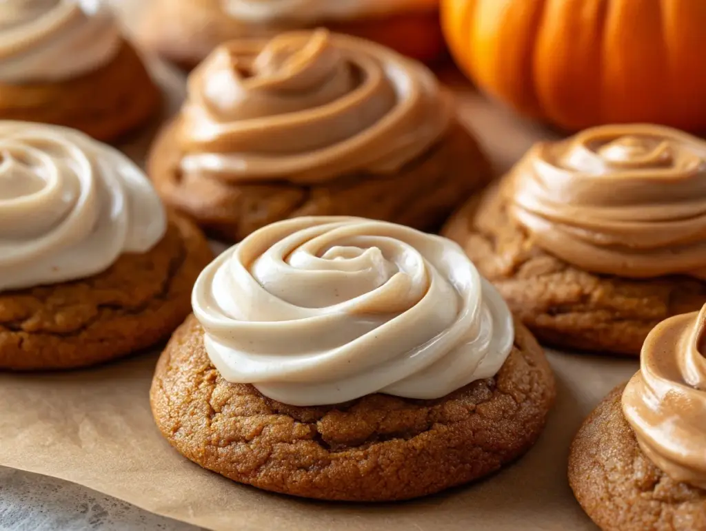 pumpkin spice latte cookies - featured image