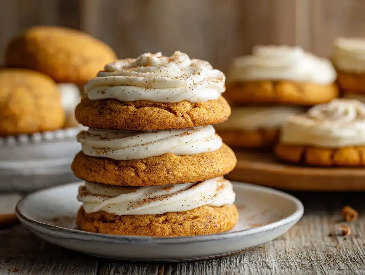 pumpkin spice snickerdoodle cookies preparation steps