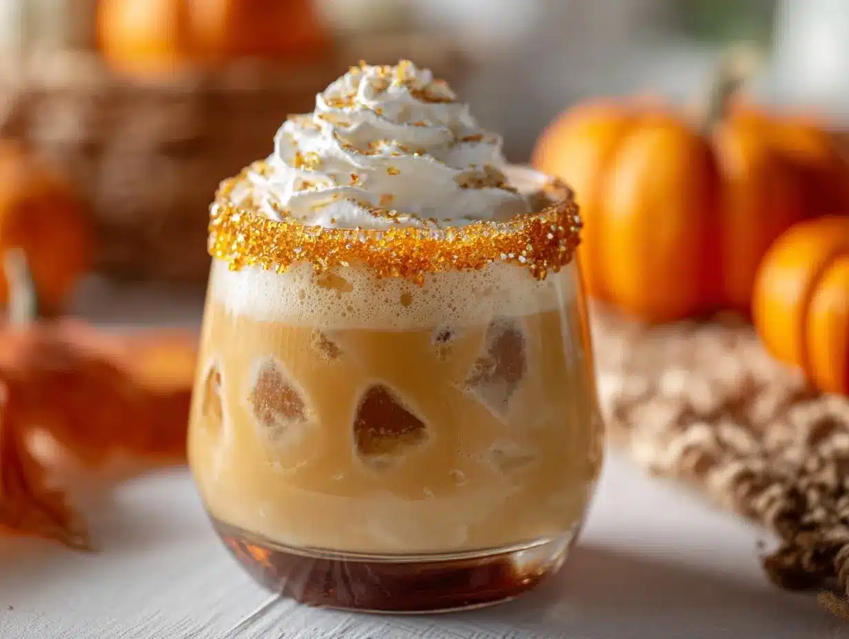 Pumpkin White Russian preparation steps