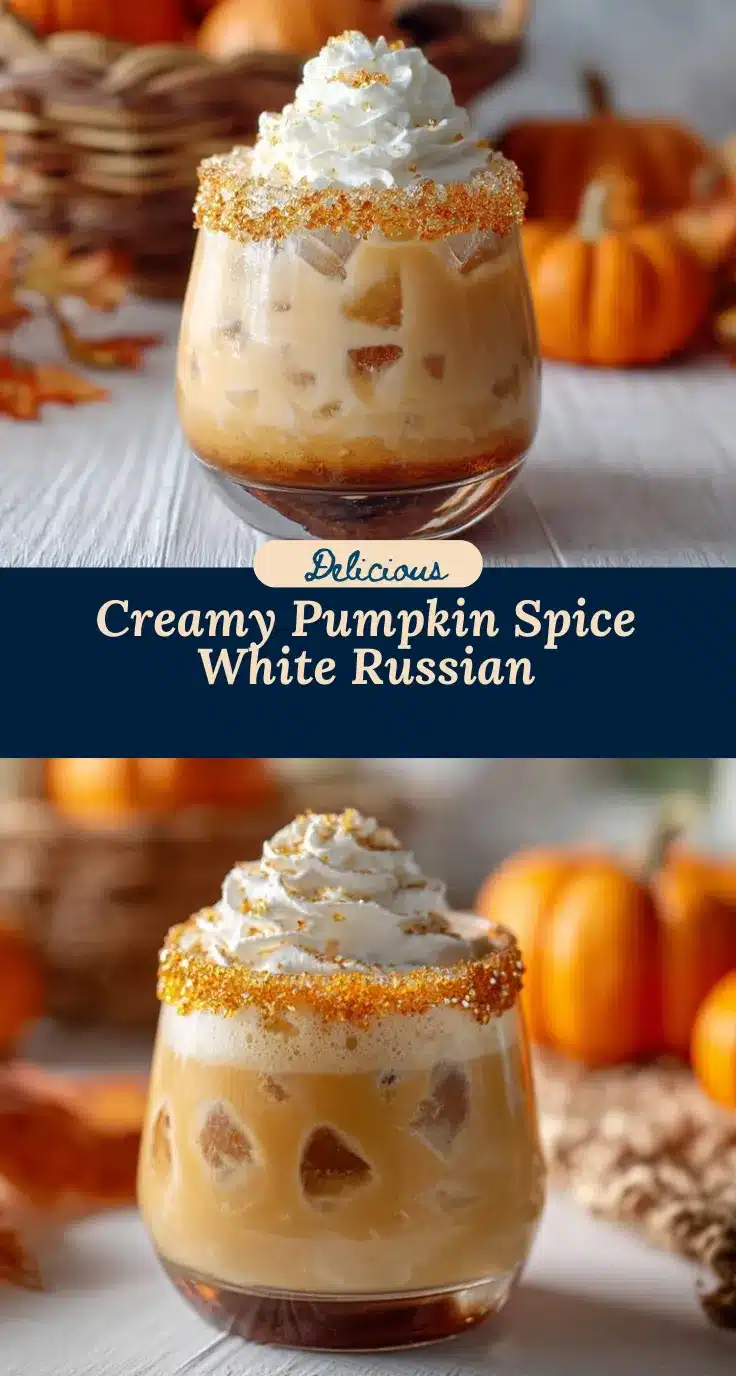 Pumpkin White Russian recipe