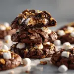 Rocky Road Brownie Cookies - featured image