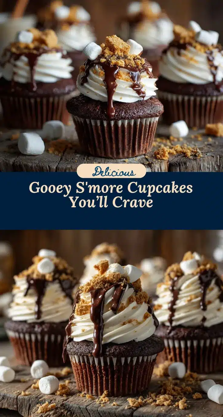 smore cupcakes recipe