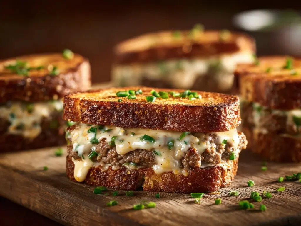Texas Toast Jalapeño Popper Patty Melt - featured image
