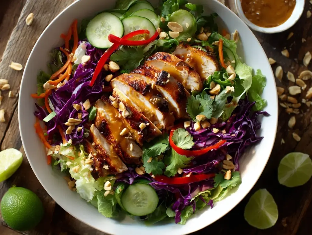 Thai chicken salad - featured image