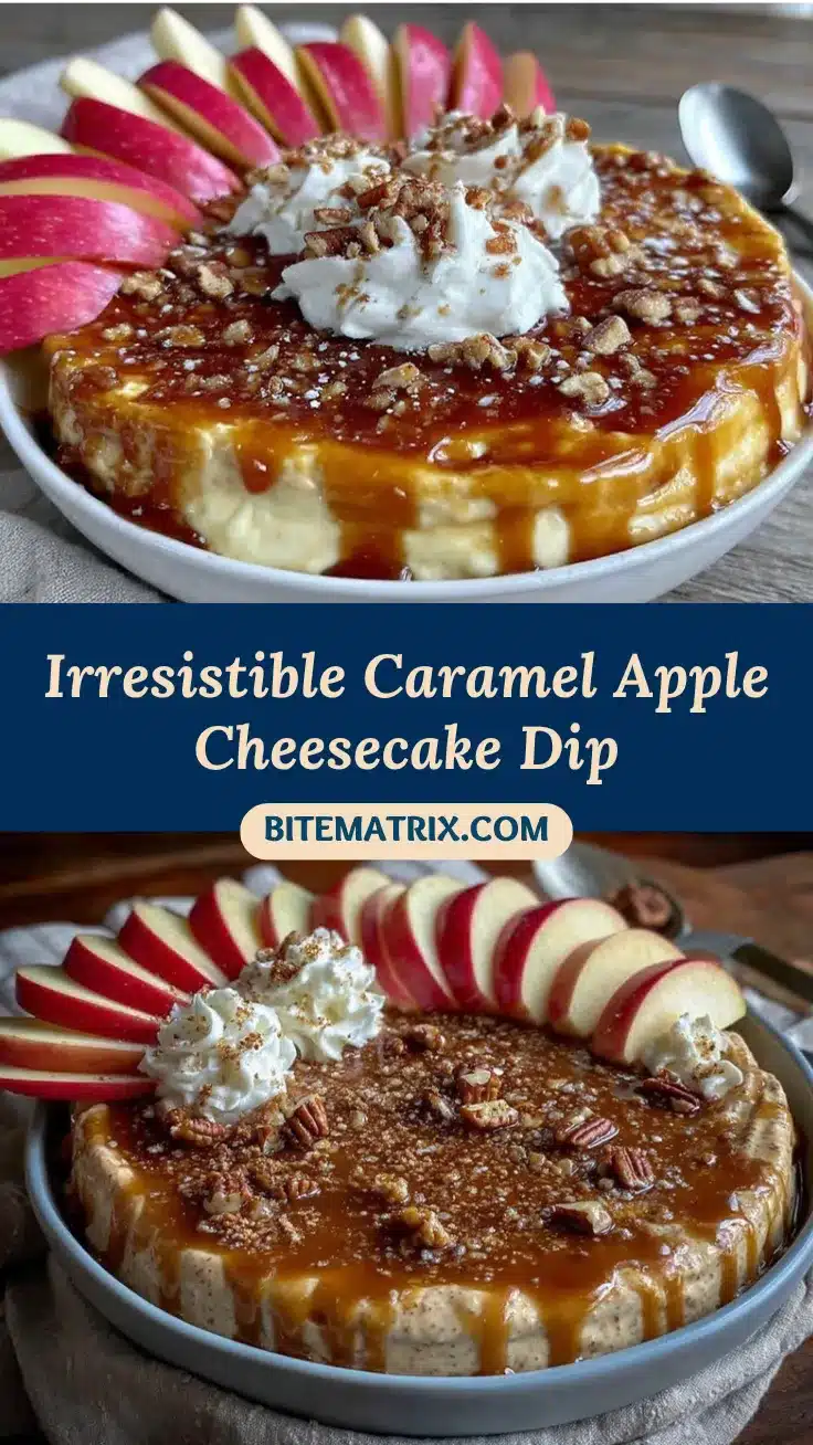caramel apple cheesecake dip recipe