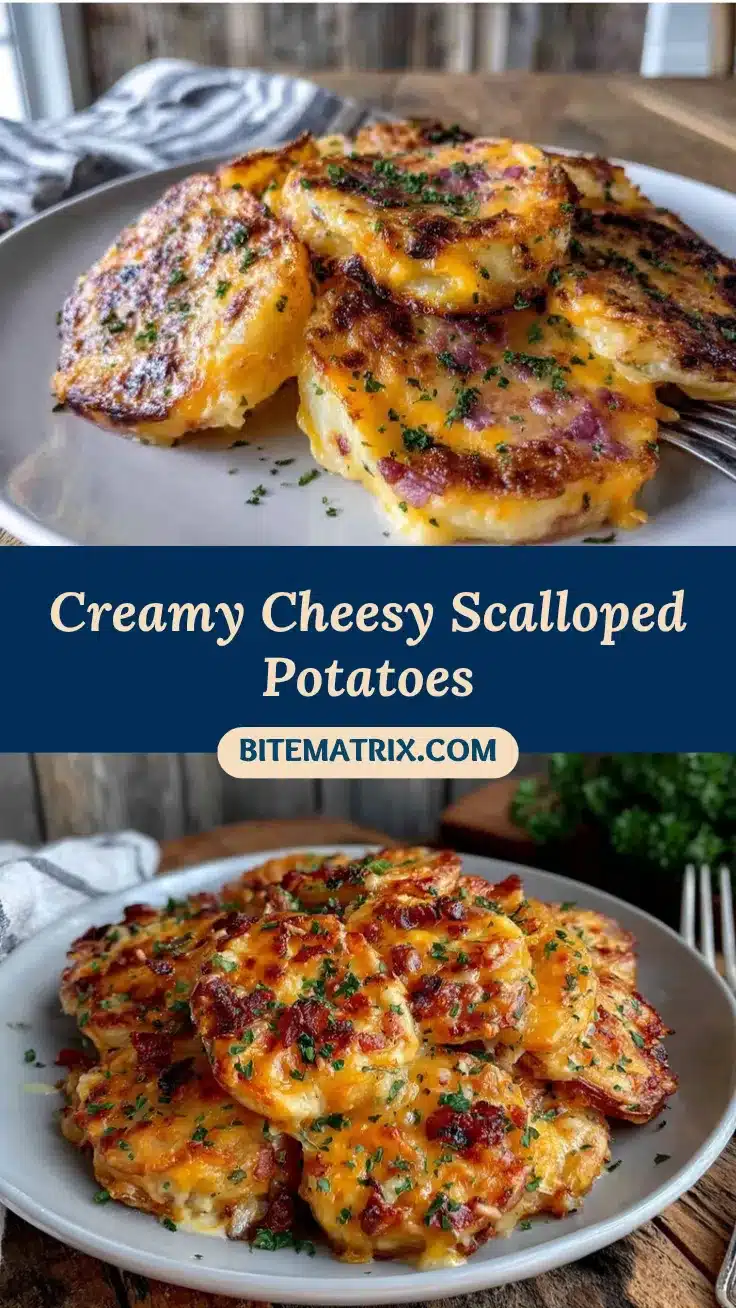 cheesy scalloped potatoes recipe