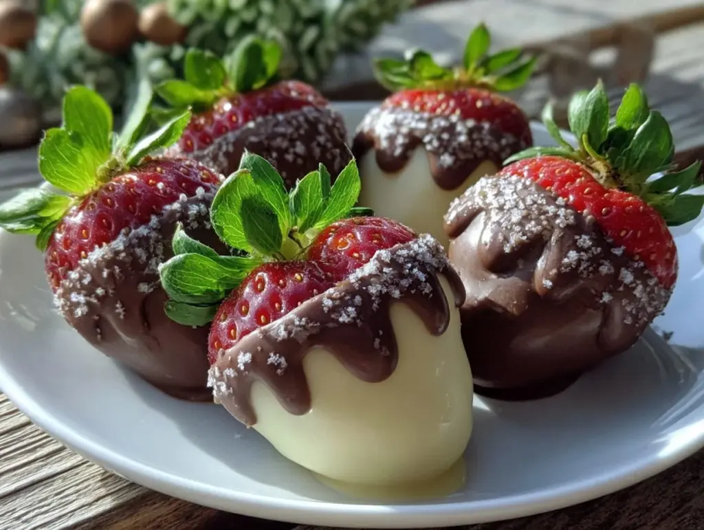 chocolate turkey strawberries - featured image