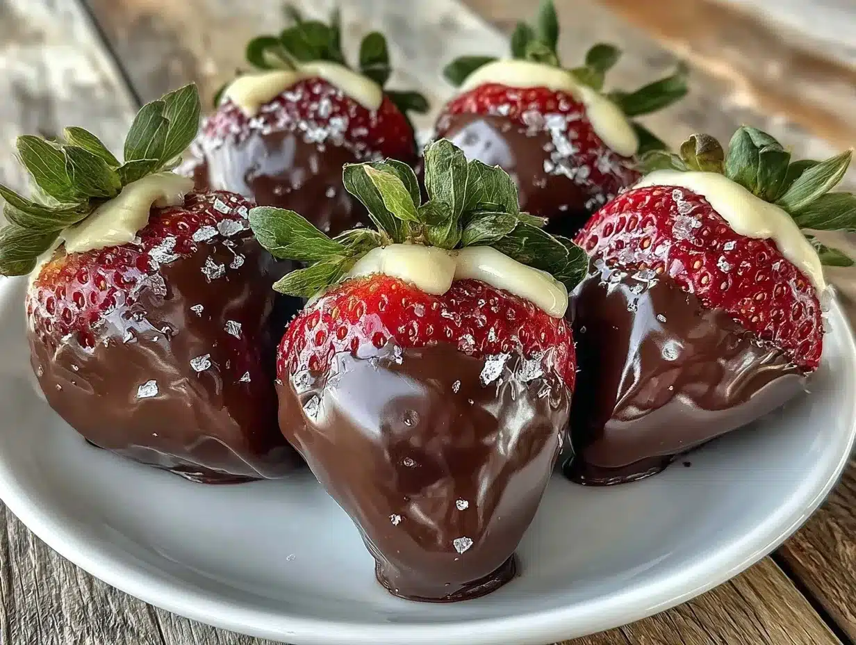 chocolate turkey strawberries preparation steps