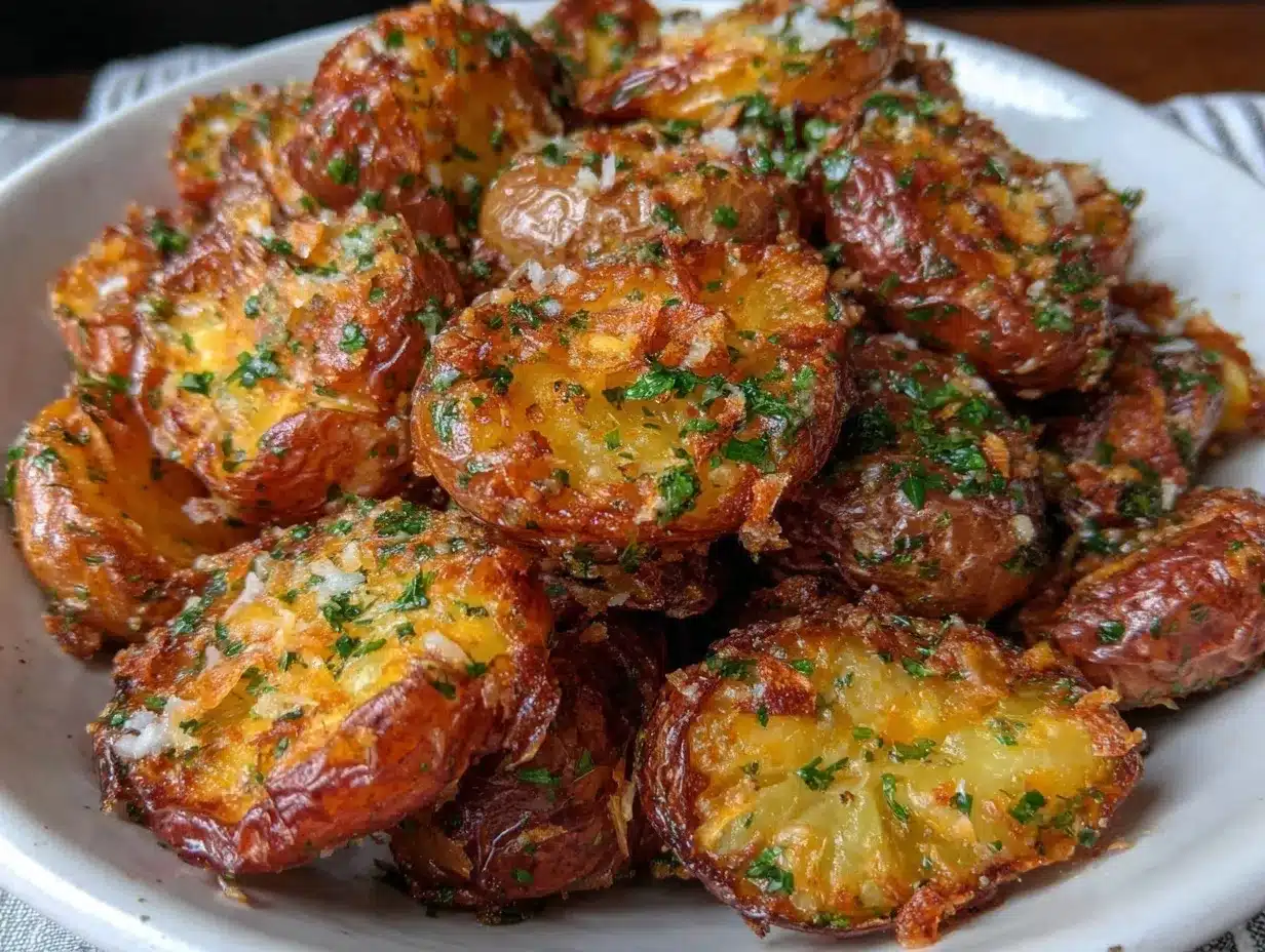 crispy parmesan roasted potatoes preparation steps