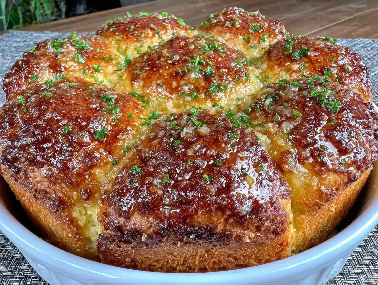 garlic butter bread rolls preparation steps
