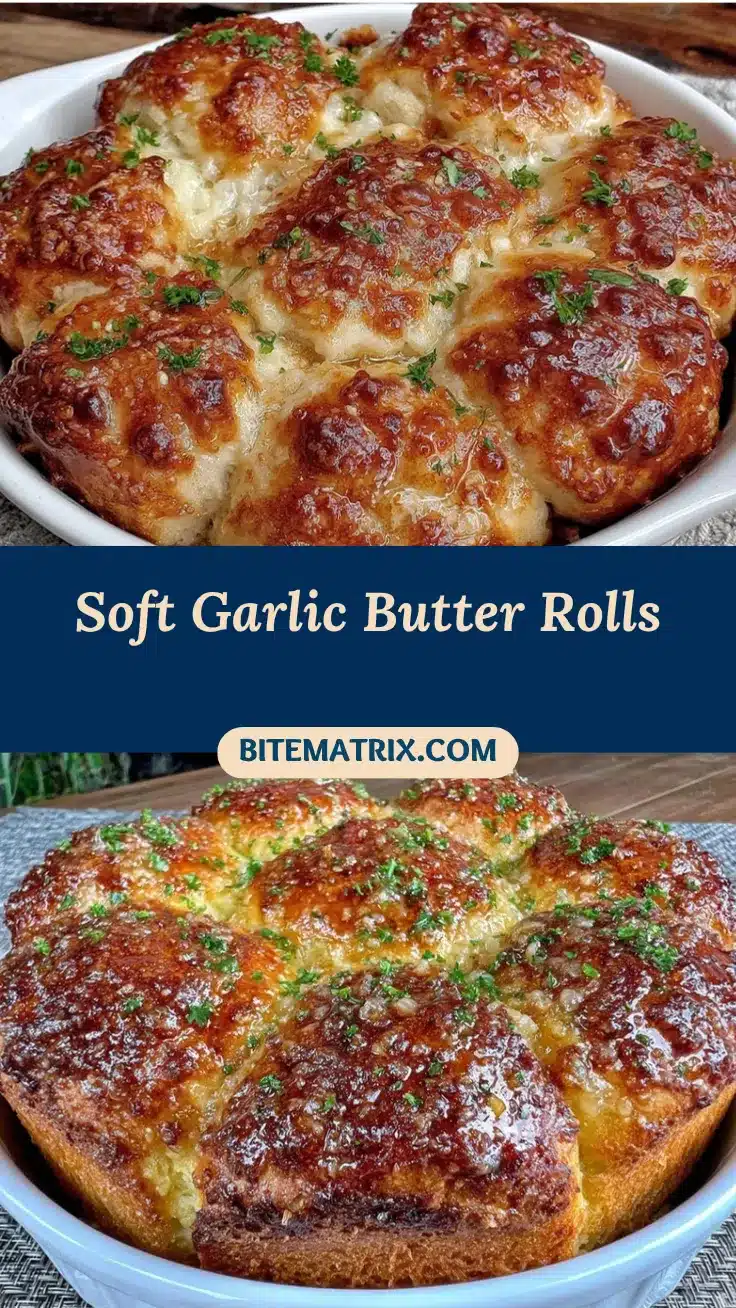 garlic butter bread rolls recipe