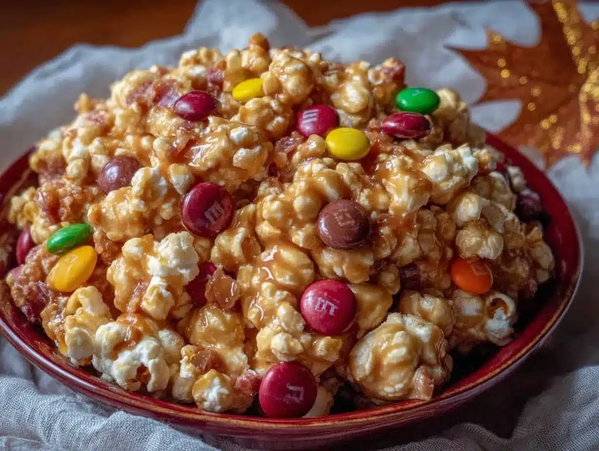harvest caramel corn preparation steps