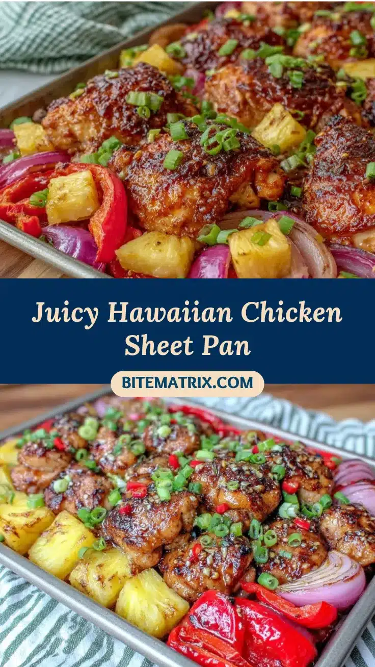 Hawaiian Chicken Sheet Pan recipe
