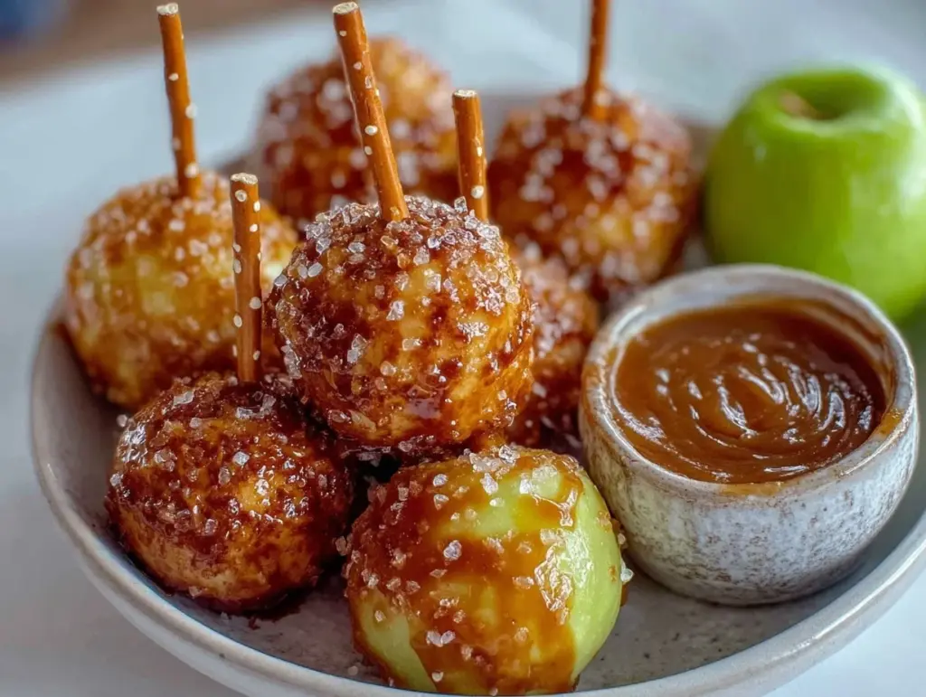Mini Caramel Apple Dippers - featured image