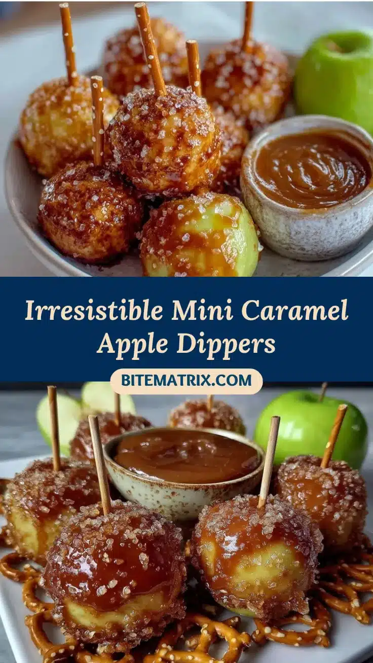 Mini Caramel Apple Dippers recipe