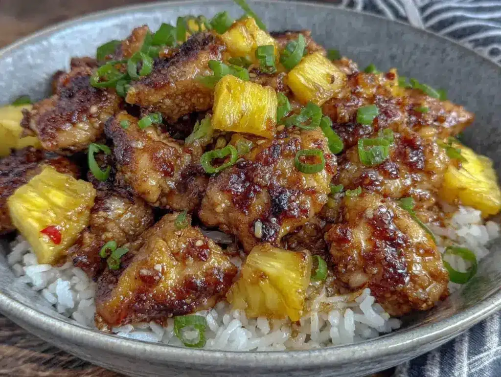 pineapple chicken - featured image