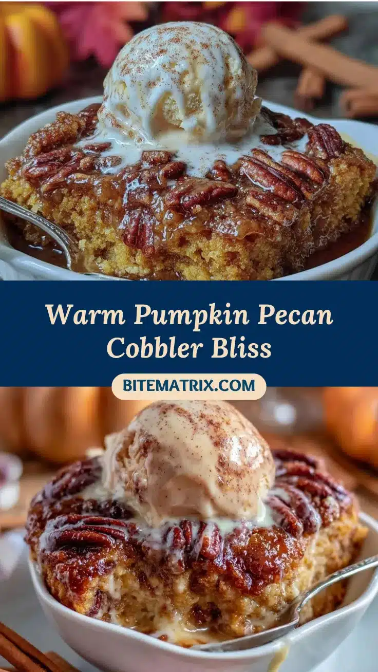 pumpkin pecan cobbler recipe