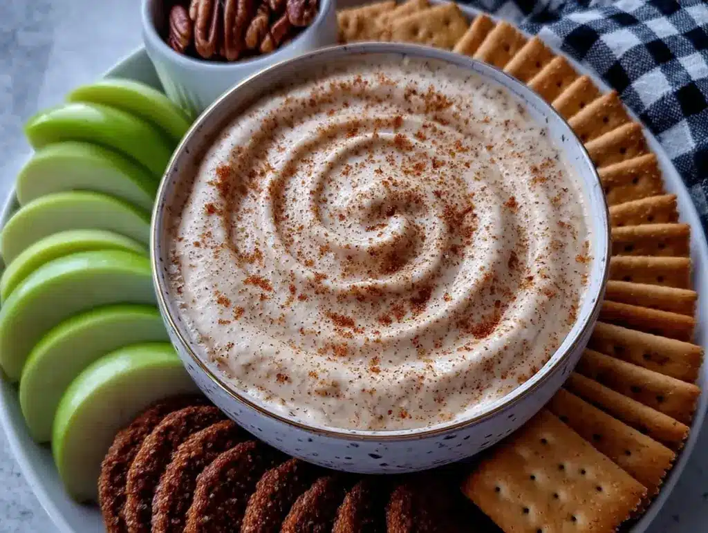 pumpkin pie dip - featured image