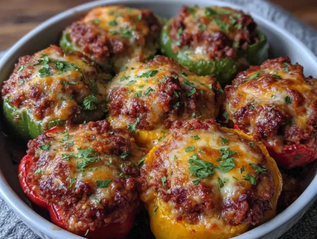 stuffed bell peppers - featured image