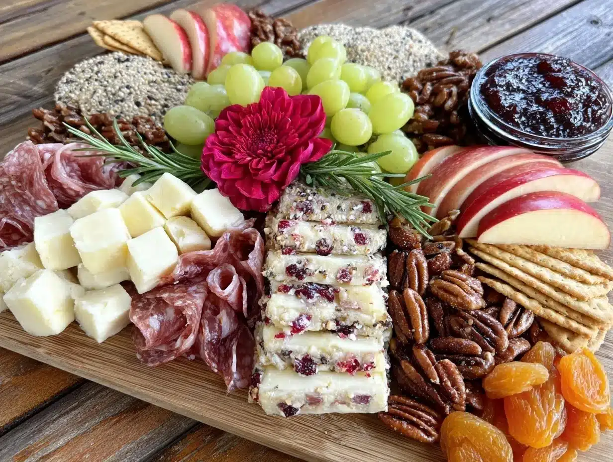 Thanksgiving Charcuterie Board preparation steps