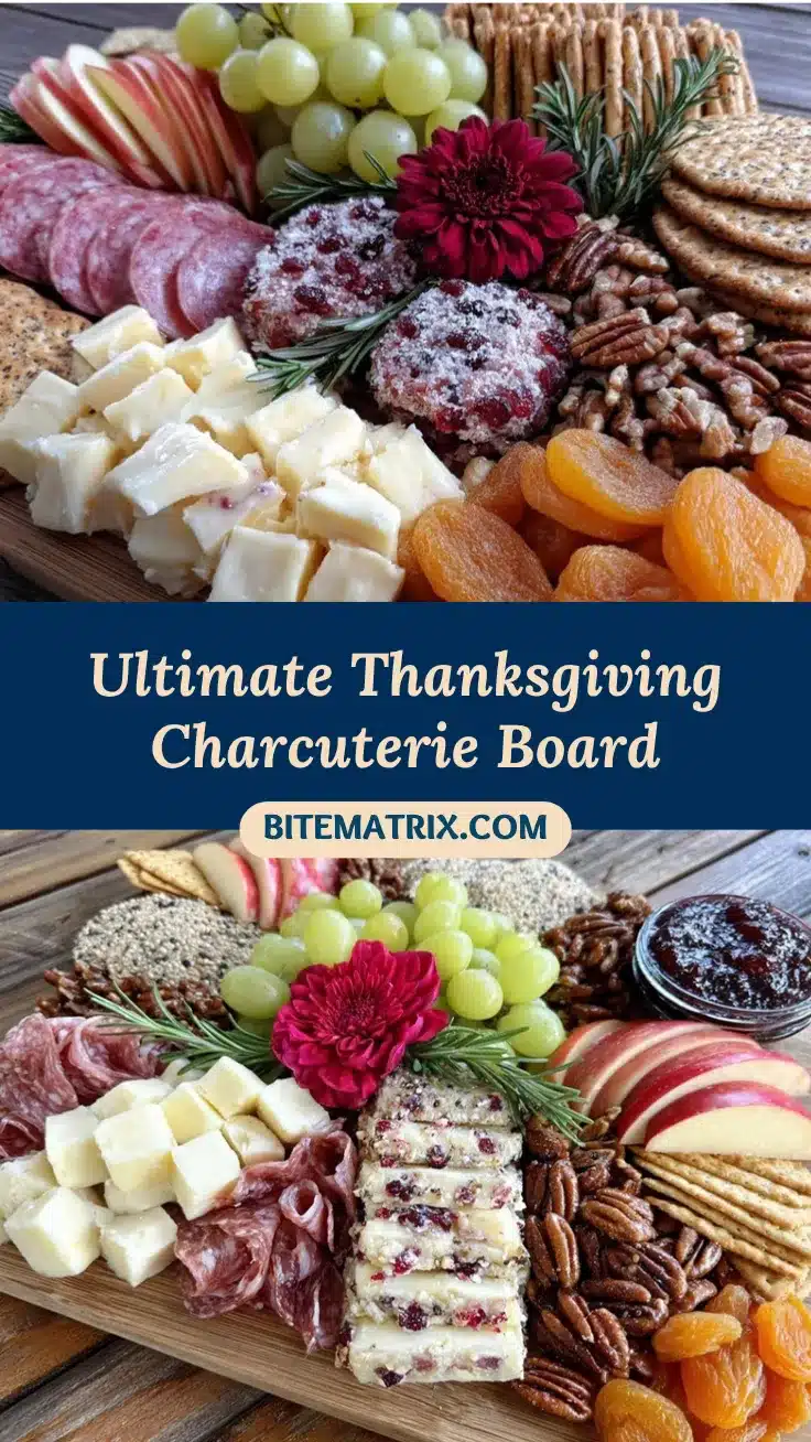 Thanksgiving Charcuterie Board recipe