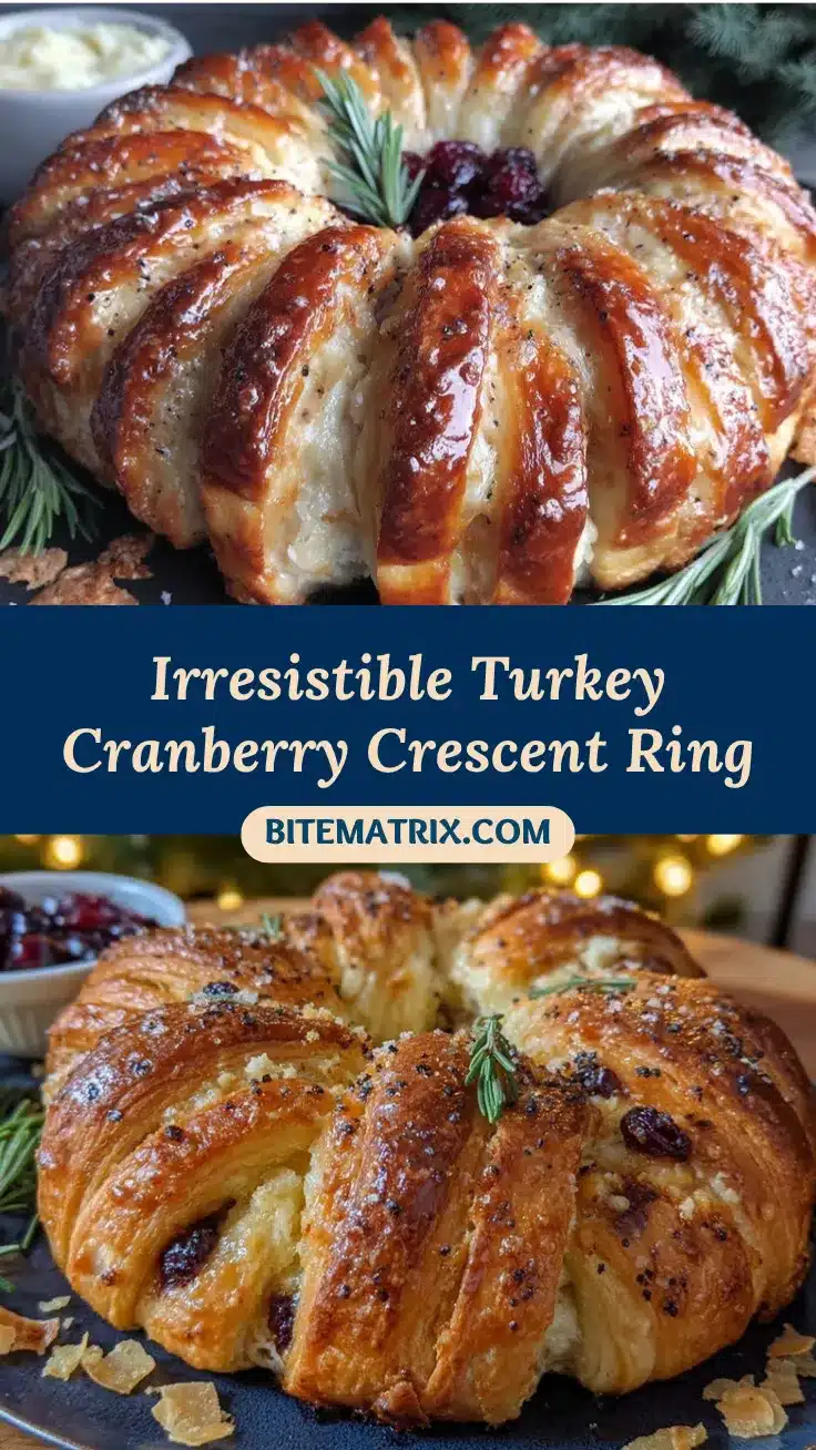 turkey cranberry crescent ring recipe