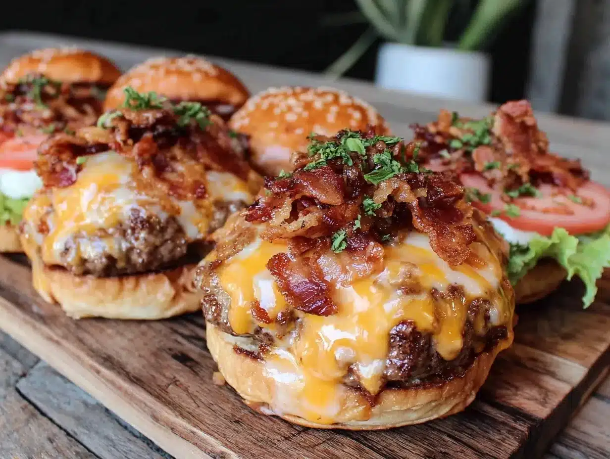 Ultimate Crack Burgers preparation steps
