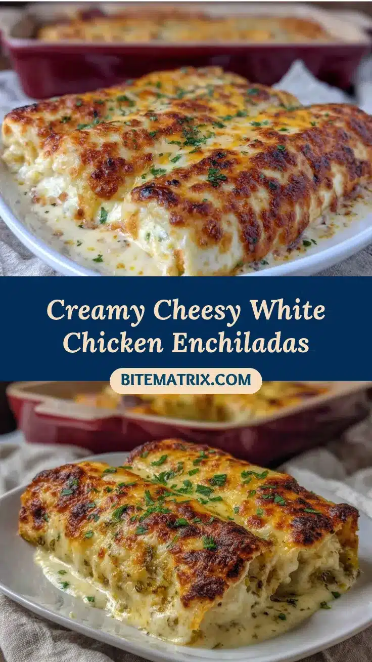 white chicken enchiladas recipe
