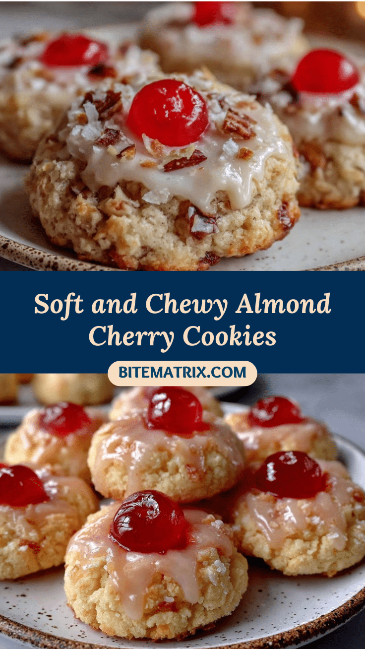 almond cherry cookies recipe