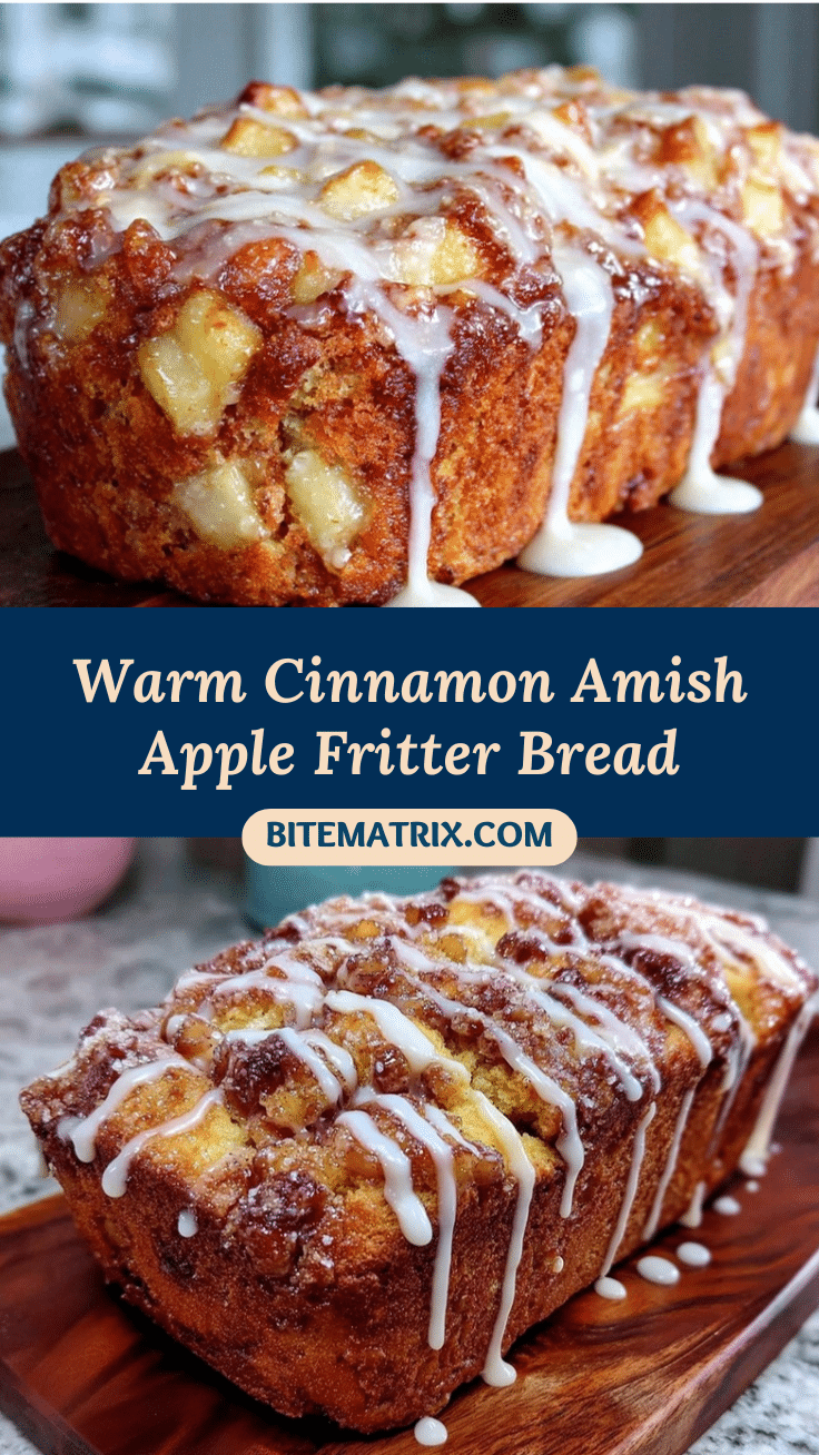 Amish Apple Fritter Bread recipe