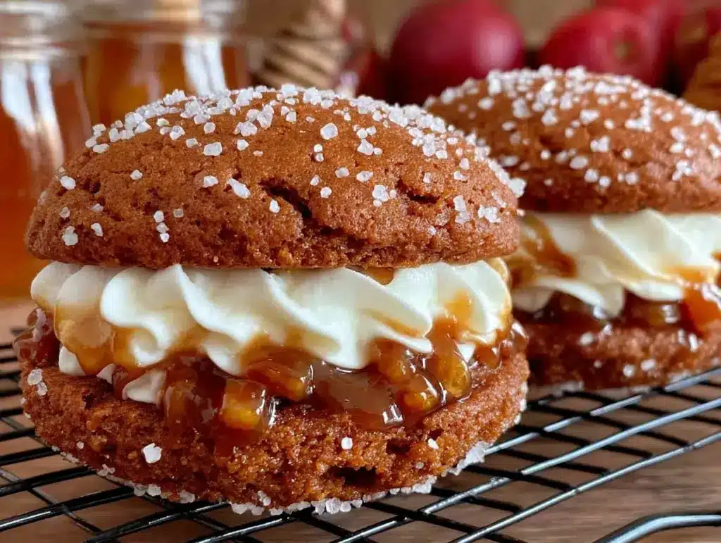 Apple Cider Whoopie Pie Cookies - featured image