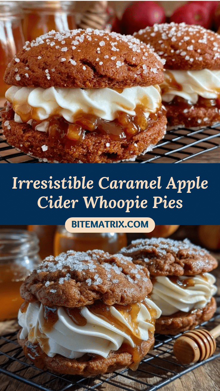 Apple Cider Whoopie Pie Cookies recipe