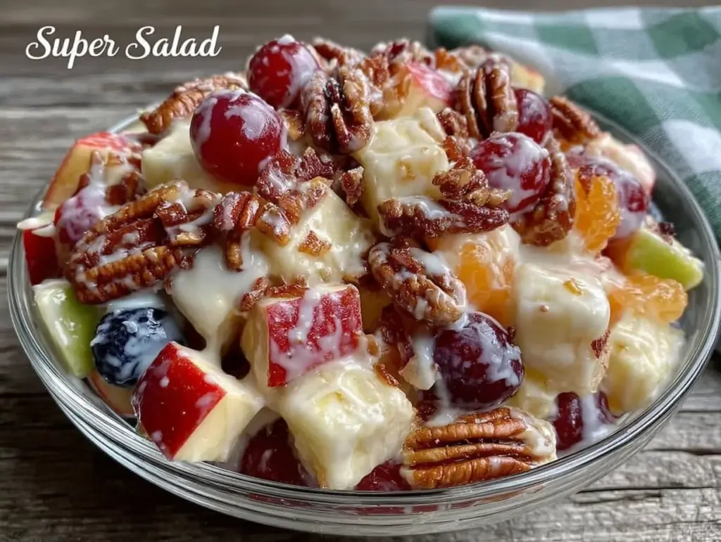 apple fruit salad - featured image
