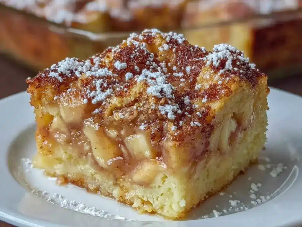 apple pie cake - featured image