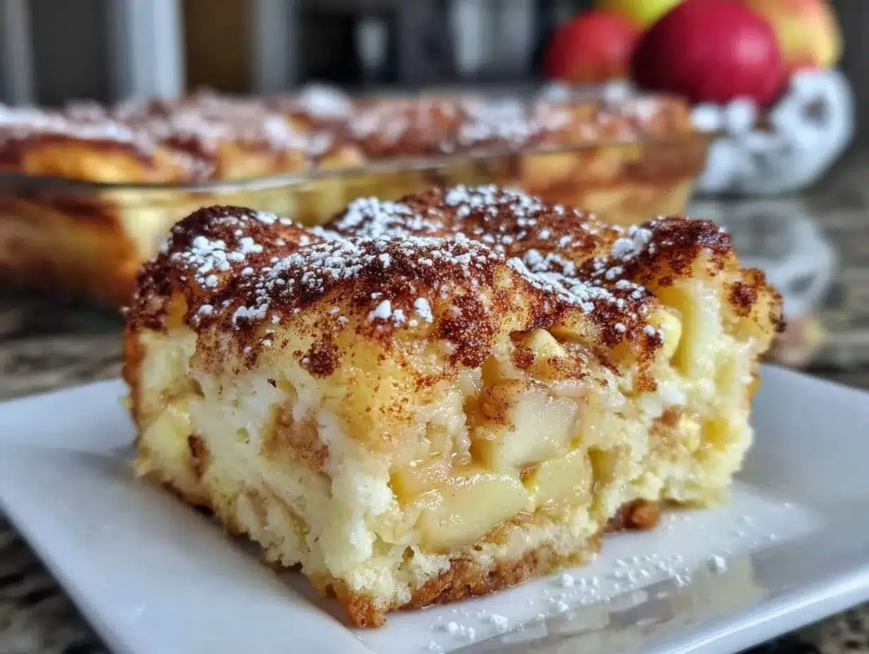 apple pie cake preparation steps