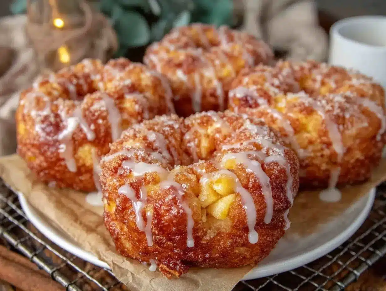 baked apple fritters preparation steps