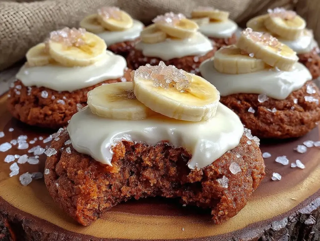 banana bread cookies - featured image