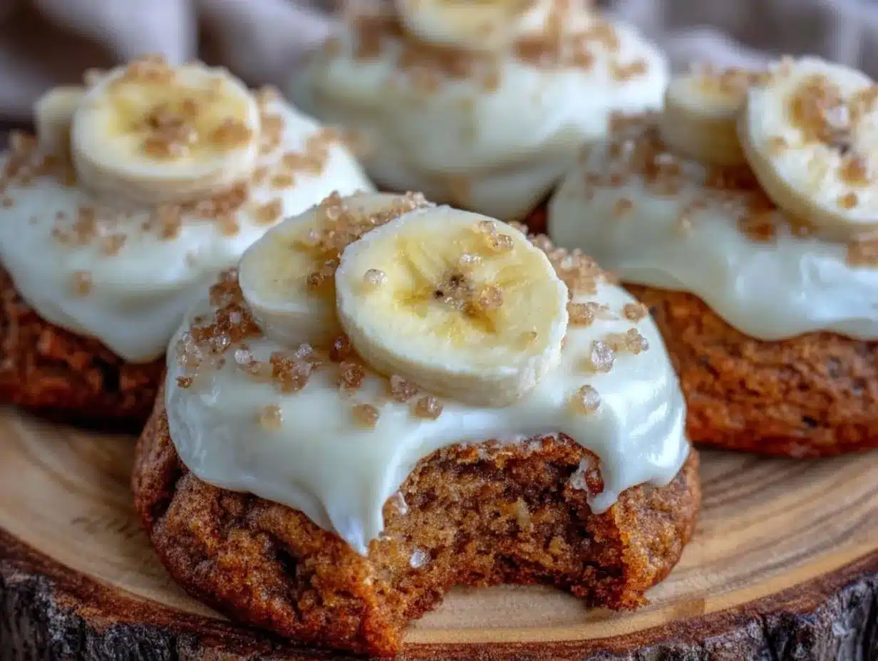 banana bread cookies preparation steps