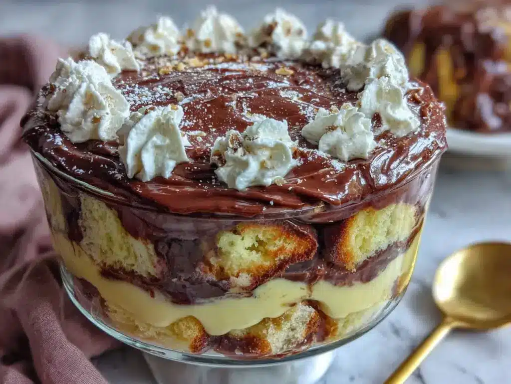 Boston Cream Pie Trifle - featured image