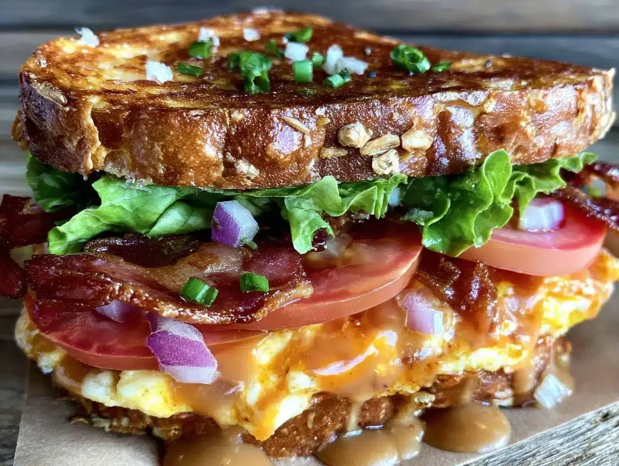 breakfast club sandwich preparation steps