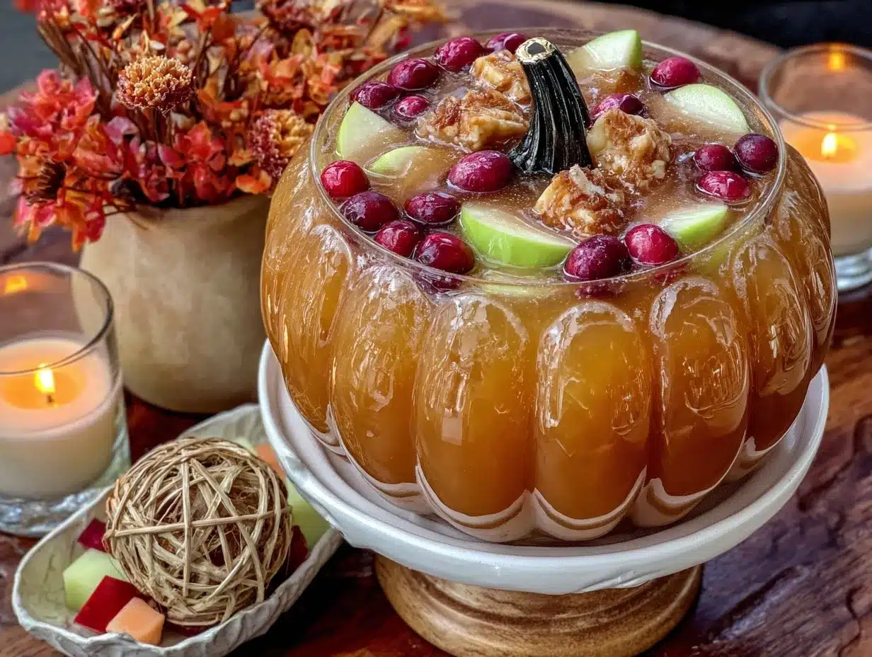 caramel apple punch preparation steps