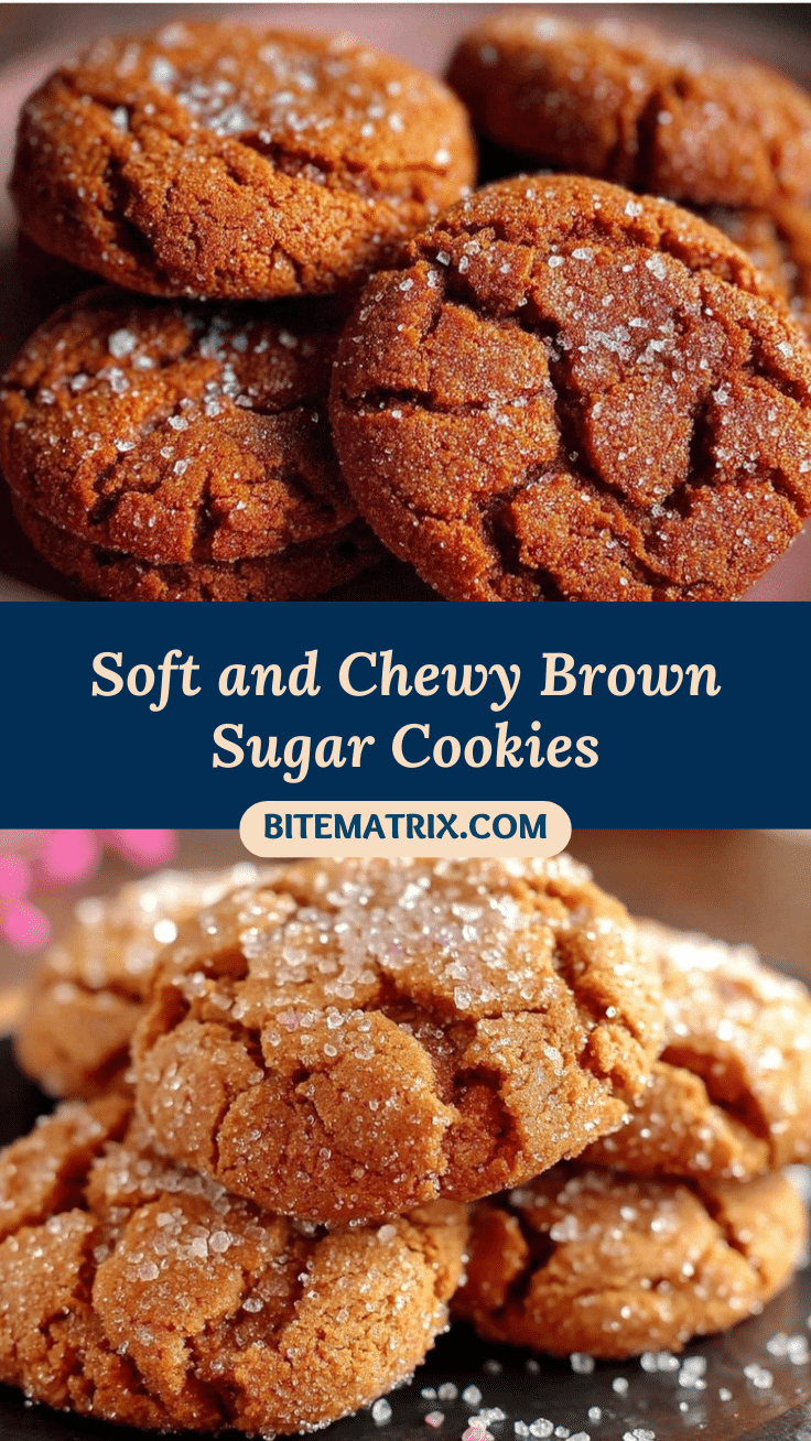 chewy brown sugar cookies recipe