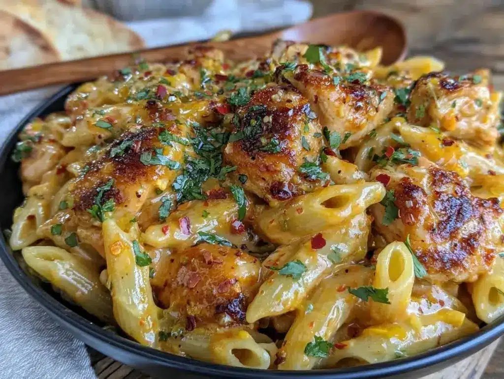 chipotle chicken pasta - featured image