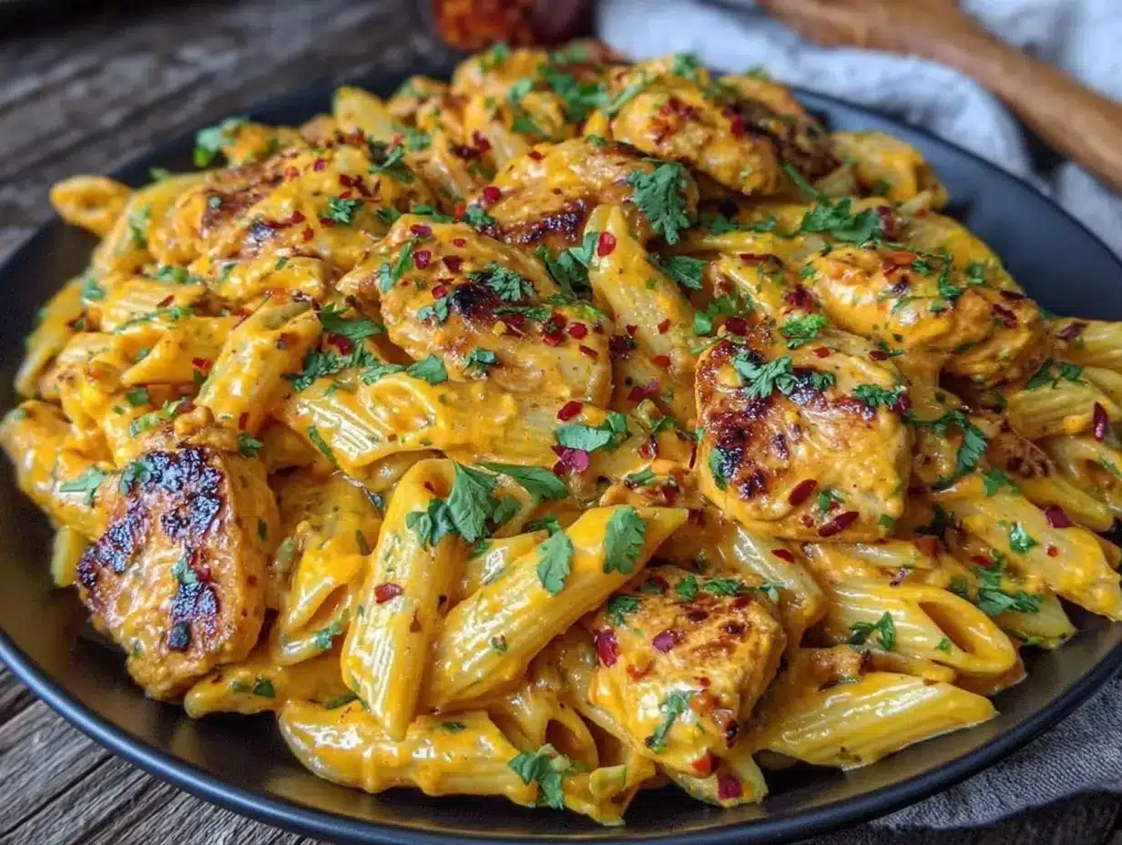chipotle chicken pasta preparation steps