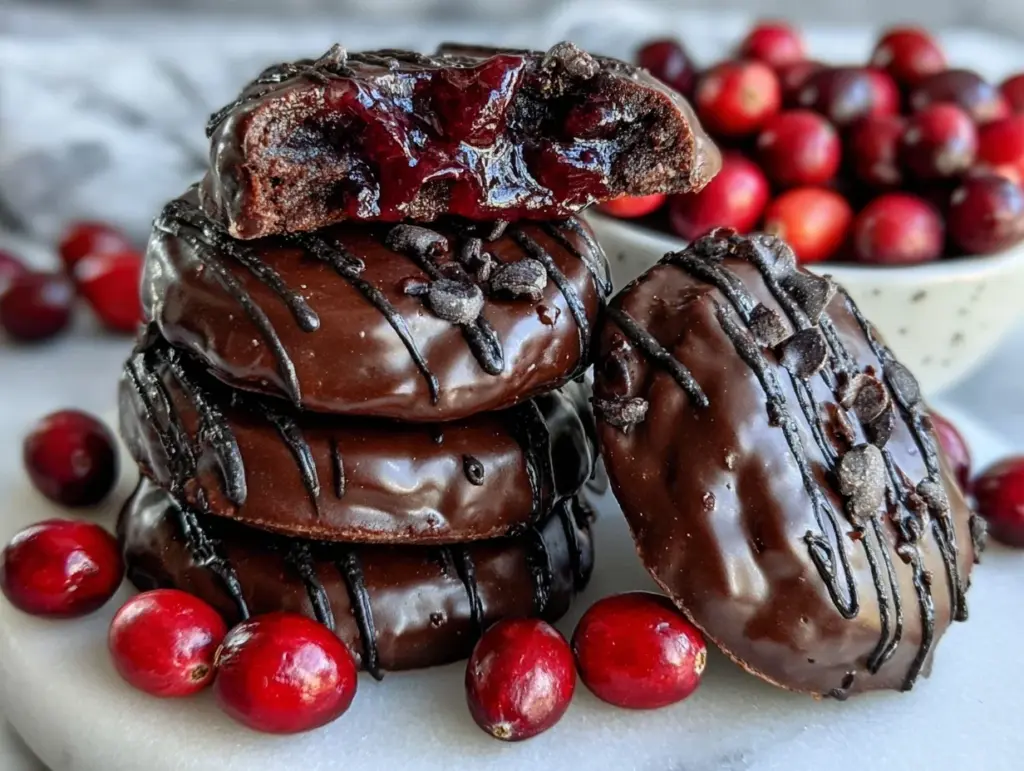 chocolate covered cranberry sauce - featured image