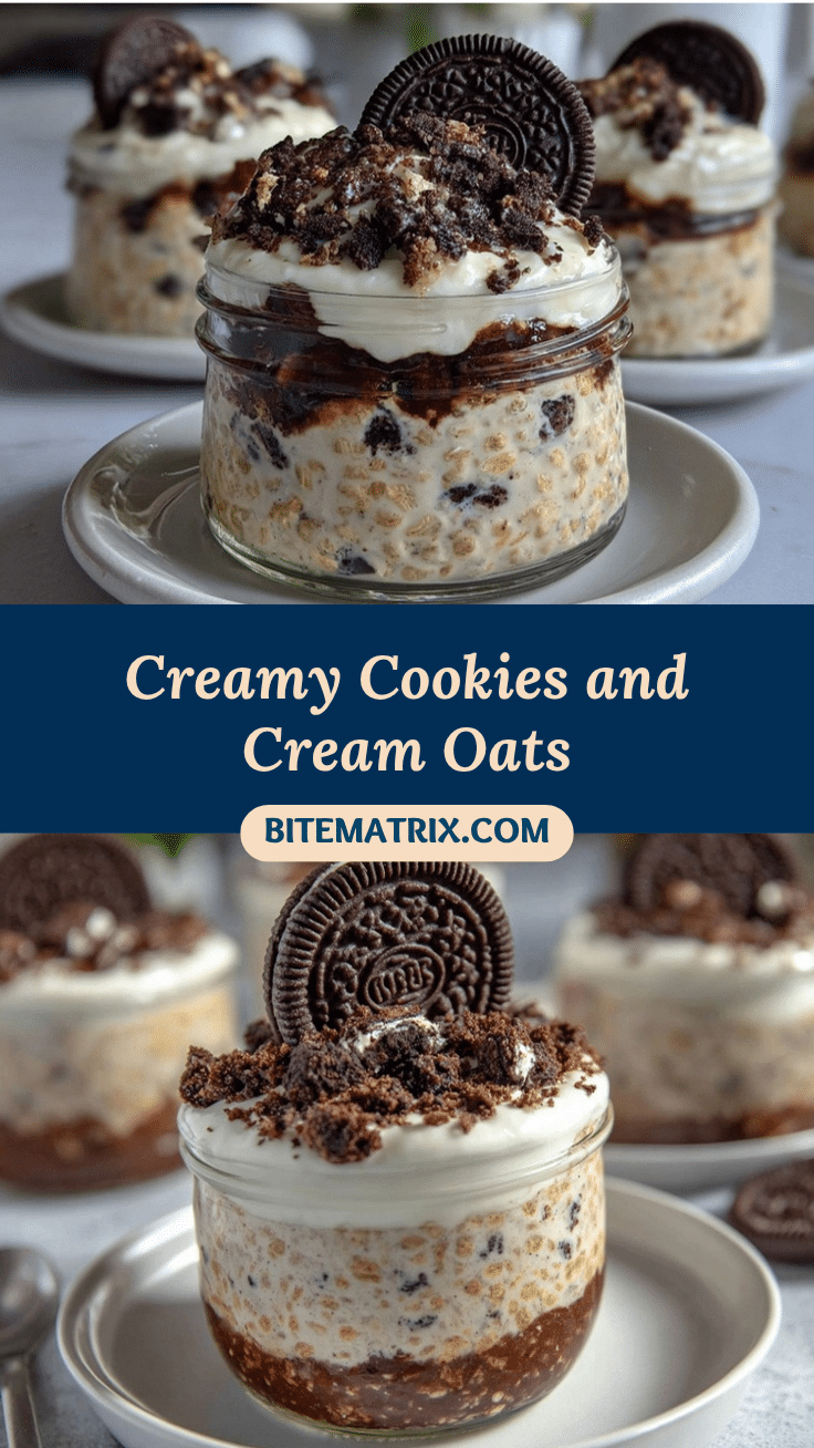 cookies and cream overnight oats recipe