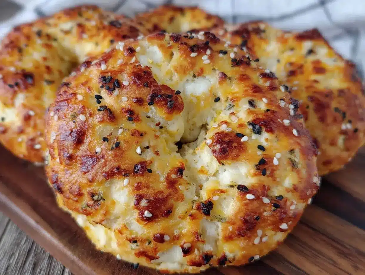 cottage cheese bagels preparation steps